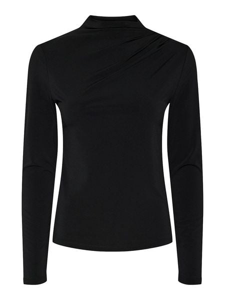 Pieces Koszulka "Madison" w kolorze czarnym rozmiar: L. Czarne bluzki Pieces, l, bez wzorów, bez kołnierzyka, bez ramiączek. Za 52.55 zł.