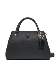 Guess Torebka HWZG78 79070 Czarny. Czarne torebki klasyczne Guess, z aplikacjami, ze skóry, bez dodatków. Za 379.99 zł.