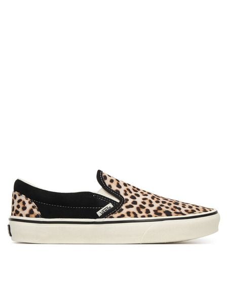 Vans Tenisówki Classic Slip-On VN000ED2YY61 Brązowy. Brązowe trampki Vans, bez wzorów, z materiału, bez zapięcia. Za 224.99 zł.