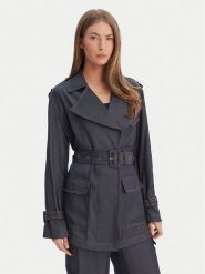 Guess Marynarka W6RL50 WL842 Granatowy Regular Fit. Niebieskie marynarki i żakiety Guess, m, z aplikacjami, z syntetyku. Za 669.99 zł.