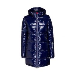Kurtka narciarska damska Fila Sakura Puffer Coat granatowa. Niebieskie kurtki narciarskie Fila, xs, bez wzorów, bez kaptura, narciarskie. Za 472.00 zł.