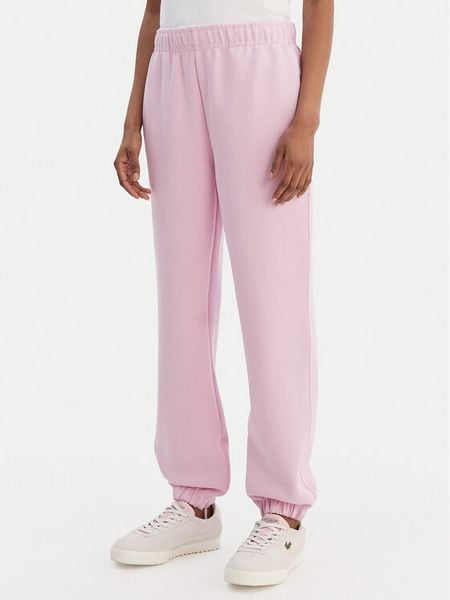 Lacoste Spodnie dresowe XF5244 Różowy Regular Fit. Czerwone spodnie dresowe Lacoste, bez wzorów, z dresówki. Za 609.99 zł.