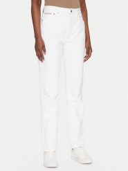 Calvin Klein Jeans Jeansy Authentic J20J225136 Biały Straight Fit. Białe jeansy Calvin Klein Jeans, bez wzorów. Za 249.99 zł.