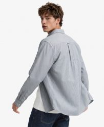Superdry Klasyczna koszula Oxford z długim rękawem z bawełny organicznej. Koszule Superdry, xl, bez wzorów, z bawełny, klasyczne, bez kołnierzyka, bez ramiączek. Za 301.95 zł.