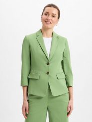 More & More Marynarka Kobiety wiskoza zielony, 34. Zielone marynarki i żakiety More & More, uniwersalny, bez wzorów, z bawełny, eleganckie. Za 679.95 zł.