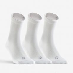 Skarpety sportowe tenis Artengo RS160 High 3 pary. Białe skarpety ARTENGO, bez wzorów, z bawełny. Za 29.99 zł.