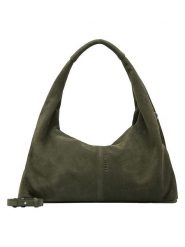 Liebeskind Berlin Skórzana torebka "Scarlet" w kolorze khaki - 45 x 25 x 10 cm rozmiar: onesize. Brązowe torby na ramię Liebeskind Berlin, bez wzorów, z materiału, na ramię, bez dodatków. Za 539.95 zł.