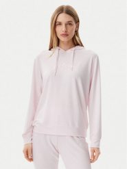 Guess Bluza O5GQ00 KCQP2 Różowy Regular Fit. Czerwone bluzy Guess, xs, z aplikacjami, z syntetyku, bez kaptura. Za 139.99 zł.