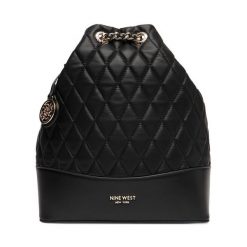 Plecak Nine West. Czarne plecaki Nine West, bez wzorów. Za 249.99 zł.