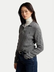 Polo Ralph Lauren Sweter 211972132500 Szary Regular Fit. Szare swetry Polo Ralph Lauren, xl, bez wzorów, z wełny, bez ramiączek. Za 1,199.00 zł.