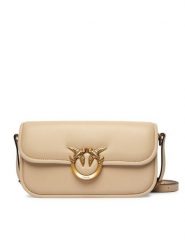 PINKO Torebka Love Box Baguette Al 25-26 PLTT 105083 A26L Beżowy. Brązowe torebki klasyczne Pinko, bez wzorów, ze skóry, bez dodatków. Za 1,649.00 zł.