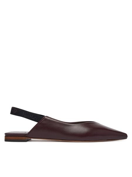 Max Mara Baleriny Mxacrea 2614521431600 Bordowy. Czerwone baleriny Max Mara, bez wzorów, ze skóry, bez obcasa. Za 2,239.00 zł.