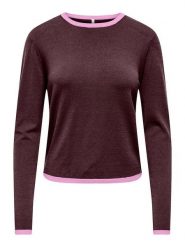 ONLY Sweter w kolorze brązowym rozmiar: M. Brązowe swetry Only, m, bez wzorów, bez ramiączek. Za 104.95 zł.