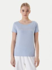 EA7 Emporio Armani T-Shirt 7W000978 AF10373 U9309 Niebieski Regular Fit. Niebieskie t-shirty EA7 Emporio Armani, xl, bez wzorów, z bawełny, bez kołnierzyka, bez ramiączek. Za 329.99 zł.