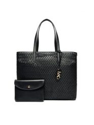 MICHAEL Michael Kors Torebka Eliza 30T4GZAT4L Czarny. Czarne shopper MICHAEL Michael Kors, bez wzorów, ze skóry, bez dodatków. Za 1,009.00 zł.