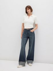 MAVI Dżinsy "Janice" - Comfort fit - w kolorze granatowym rozmiar: W31/L30. Niebieskie jeansy Mavi, l, bez wzorów, z podwyższonym stanem. Za 174.95 zł.
