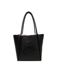 KARL LAGERFELD Torebka B2W30051 Czarny. Czarne shopper KARL LAGERFELD, bez wzorów, ze skóry, bez dodatków. Za 1,399.00 zł.