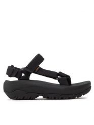 Teva Sandały Hurricane Xlt2 Ampsole 1131270 Czarny. Czarne sandały Teva, bez wzorów, z materiału, bez obcasa, bez zapięcia. Za 399.99 zł.