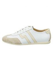 GANT Footwear Skórzane sneakersy "Sperly" w kolorze beżowo-białym rozmiar: 39. Białe trampki GANT Footwear, bez wzorów, bez zapięcia. Za 373.30 zł.