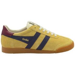 Sneakersy damskie Gola Elan. Żółte obuwie sportowe Gola, bez zapięcia, trekkingowe. Za 470.50 zł.