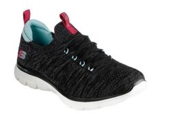 Buty Sportowe Damskie Skechers Flex Appeal. Czarne obuwie sportowe Skechers, bez zapięcia, trekkingowe, Skechers Sport. Za 307.99 zł.