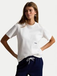 Polo Ralph Lauren T-Shirt 211A96263004 Biały Regular Fit. Białe koszulki polo Polo Ralph Lauren, s, bez wzorów, z bawełny, bez kołnierzyka, bez ramiączek. Za 548.99 zł.