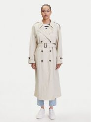Tommy Hilfiger Trencz WW0WW45632 Beżowy Oversize. Brązowe płaszcze TOMMY HILFIGER, l, bez wzorów, z syntetyku, bez kaptura. Za 1,299.00 zł.