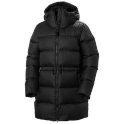 Parka dla kobiet Helly Hansen Essence. Czarne parki Helly Hansen, s, z materiału, street, bez kaptura. Za 858.15 zł.