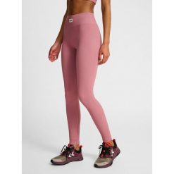 Damskie legginsy bezszwowe Hummel Pulse. Fioletowe legginsy Hummel, bez wzorów. Za 163.50 zł.