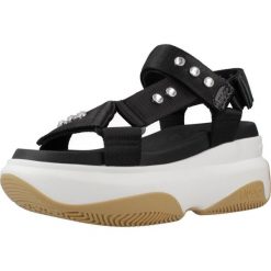 Sandały LIU-JO BA4025 TX05 Czarny. Czarne sandały Liu Jo, bez wzorów, z tkaniny, sportowe, bez obcasa, bez zapięcia. Za 531.99 zł.