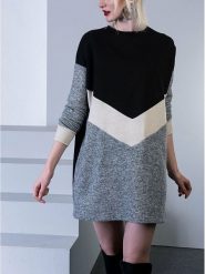 Milan Kiss Sukienka dzianinowa w kolorze czarnym rozmiar: XL. Czarne sukienki Milan Kiss, na co dzień, xl, bez wzorów, z dzianiny, bez kołnierzyka, bez ramiączek, mini, proste. Za 152.99 zł.