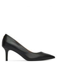 LAUREN RALPH LAUREN Szpilki Lanette 802972023001 Czarny. Czarne szpilki Lauren Ralph Lauren, bez wzorów, ze skóry, bez obcasa, na szpilce, bez zapięcia. Za 469.99 zł.