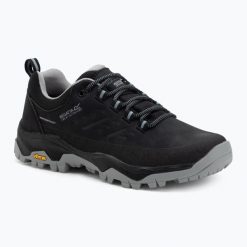 Damskie buty Blake Low. Czarne trekkingi Regatta, z gumy. Za 409.99 zł.