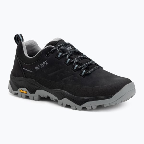Damskie buty Blake Low. Czarne trekkingi Regatta, z gumy. Za 409.99 zł.