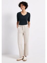 Street One Koszulka w kolorze granatowym rozmiar: 38. Niebieskie bluzki Street One, bez wzorów, street, bez kołnierzyka, bez ramiączek. Za 74.99 zł.