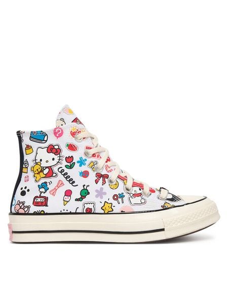 Converse Trampki Chuck 70 A17696C Kolorowy. Trampki Converse, bez wzorów, z materiału, bez zapięcia. Za 378.99 zł.