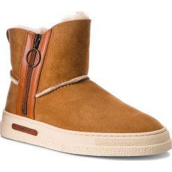 Buty GANT - Maria 17543824 Cognac G45. Brązowe botki GANT, bez wzorów, z kauczuku, bez obcasa, bez zapięcia. W wyprzedaży za 429.00 zł.