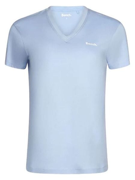 Bench Koszulka "Bellatrix" w kolorze błękitnym rozmiar: 36. Niebieskie bluzki Bench, bez wzorów, z bawełny, bez kołnierzyka, bez ramiączek. Za 47.71 zł.