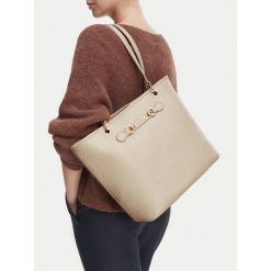 Torebka MEXX. Brązowe shopper Mexx, bez wzorów, bez dodatków. Za 229.99 zł.