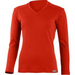 Damska bluza merino STELA. Żółte bluzy LASTING, xl, bez wzorów, z dzianiny, bez kaptura. Za 649.95 zł.