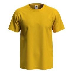 Koszulka Unisex Dla Dorosłych Comfort Plain T-shirt. Żółte t-shirty STEDMAN, xl, bez wzorów, bez kołnierzyka, bez ramiączek. Za 59.99 zł.