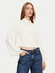 Haveone Bluzka RWG-M006 Écru Regular Fit. Bluzki Haveone, l, bez wzorów, z wiskozy, bez kołnierzyka, bez ramiączek. Za 329.99 zł.