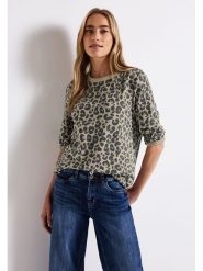 Street One Bluza w kolorze beżowo-antracytowym rozmiar: 38. Brązowe bluzy Street One, bez wzorów, bez kaptura. Za 132.05 zł.