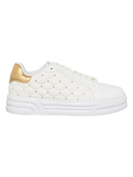 Liu Jo Sneakersy w kolorze kremowym rozmiar: 37. Brązowe trampki Liu Jo, bez wzorów, bez zapięcia. Za 214.95 zł.