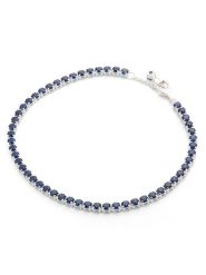 Pandora Srebrna bransoletka z cyrkoniami rozmiar: 16 cm. Szare bransoletki Pandora, z cyrkonią, srebrne. Za 387.45 zł.