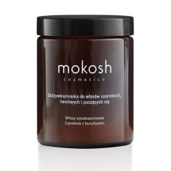 Mokosh Czereśnia z bursztynemWŁOSY WYSOKOPOROWATE Odżywka/maska do włosów szorstkich, łamliwych i puszących się Odżywki do włosów 180 ml. Odżywki do włosów Mokosh. Za 78.40 zł.