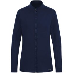 Damska bluza dresowa Jako Pro Casual. Niebieskie bluzy JAKO, bez wzorów, z dresówki, z kapturem. Za 448.50 zł.
