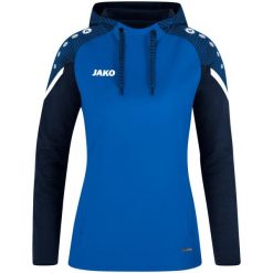Damska bluza dresowa z kapturem Jako Performance. Niebieskie bluzy JAKO, na zimę, bez wzorów, z dresówki, z kapturem. W wyprzedaży za 235.00 zł.