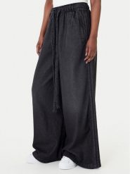 Adidas Jeansy KD3919 Czarny Wide Leg. Czarne jeansy Adidas, bez wzorów. Za 509.99 zł.