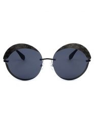 Adidas Damskie okulary przeciwsłoneczne w kolorze czarno-granatowym rozmiar: 67. Czarne okulary przeciwsłoneczne Adidas, bez wzorów, z tworzywa sztucznego. Za 174.95 zł.
